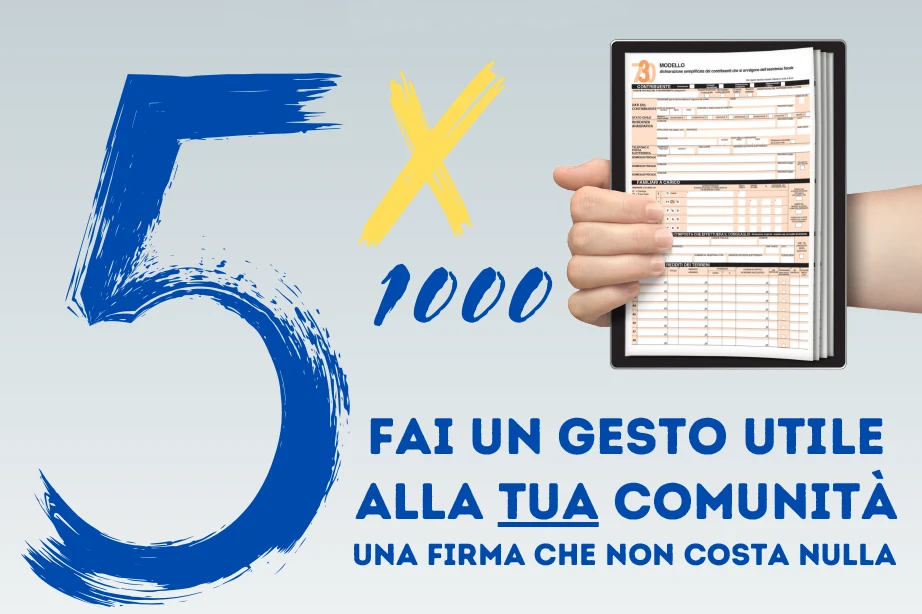 Sostieni le attività sociali della tua città.